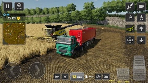 農場拖拉機模擬器截圖1