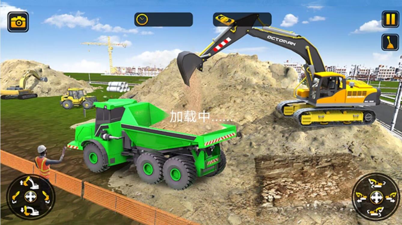老司機挖掘機模擬器截圖2