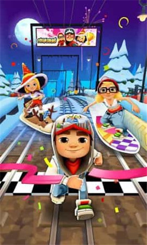 地鐵跑酷冰雪節截圖2